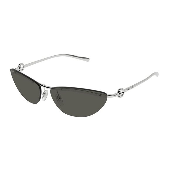 NEW GUCCI SUNGLASSES GUCCI GG1701S 001 SILVER/GREY EYEWEAR - Picture 2 of 4